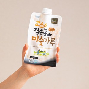 [Samjin Food] Poudre de céréales mélangées aux haricots noirs, mélange coréen séché de haricots noirs, soja, céréales, arachides, blé et lait - Product Image 2