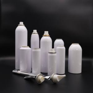 Vietnam Manufacturer's Empty Aluminum Aerosol <b>Spray</b> Pharmaceutical Metal Bottles with Pump Cap for Cosmetics and Personal Care - Product Image 3