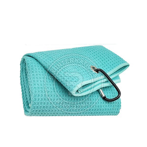 Serviette de golf en tissu gaufré à haute absorption et séchage rapide pour le nettoyage et l'entretien des clubs de golf - Product Image 2