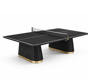 Mesa de Ping Pong Plegable Avena, Alta Estabilidad, Superficie Lisa, para Jugar en Interiores y Exteriores - Product Image 1