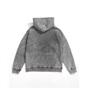 Sudaderas con Capucha de Tacto Suave, Lavado Ácido, Alta Calidad, Comodidad Invernal, 100% Algodón, Logotipo Personalizado, Ecológicas, Secado Rápido - Product Image 3