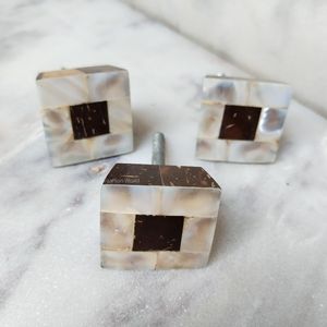 มือจับและลูกบิดลิ้นชักตู้ทองเหลืองสลักตู้เสื้อผ้า - Product Image 3