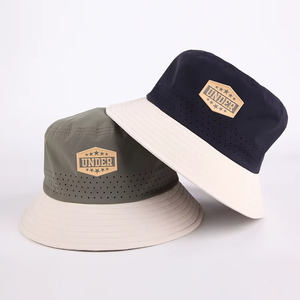 Gorra de Sol para Hombre de Poliéster de Secado Rápido, con Logotipo Personalizado al por Mayor, de Alta Calidad, con Etiqueta de Plástico Impermeable y Corte Láser - Product Image 5