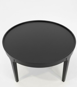 Mesa de Centro Moderna de Vietnam, Duradera, Ligera, Fácil de Limpiar, de Madera de Caucho, MDF, Chapa de Fresno KD, Diseño Decorativo, 1 Año de Garantía - Product Image 2