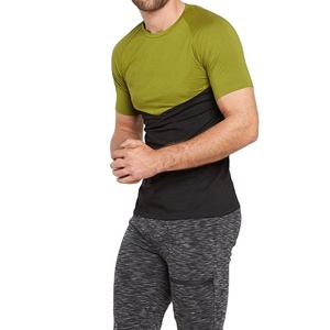 T-shirt décontracté et surdimensionné pour homme, vêtement de Gym, Fitness, Fitness, séchage rapide, 100% Polyester - Product Image 4