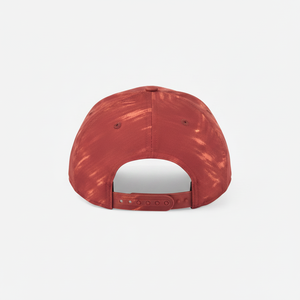 Unisex <b>Baseball</b> <b>Cap</b> Red Marble Pattern Breathable Polyester Casual Adjustable Hat For Adults Spring Summer - Product Image 3