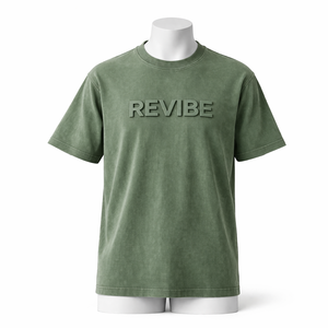 เสื้อยืดผู้ชายไซส์ใหญ่ ลายนูน เนื้อผ้าคอตตอน สตรีทแวร์ ทรงปกติ สวมใส่สบายๆ สำหรับฤดูร้อน ระบายอากาศได้ดี - Product Image 1
