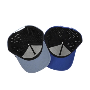 Casquette de golf personnalisée à 5 panneaux avec trous découpés au laser, logo en caoutchouc PVC sur mesure, marque privée, Injae Vina VN OEM - Product Image 6