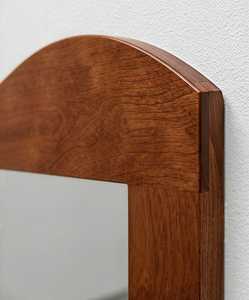 Wooden Framed Arched Wall <b>Mirror</b> Decorative Full Length Vanity <b>Mirror</b> for Entryway Bathroom Bedroom Wedding Modern - Product Image 4