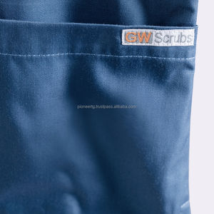 Uniformes quirúrgicos de enfermería elásticos personalizables para mujer, uniformes quirúrgicos de hospital con parte inferior de Spandex de rayón polivinílico impresos, diseñados Viet - Product Image 5