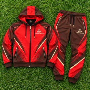 Conjunto Deportivo Sublimado al Por Mayor para Equipos Deportivos, Chaqueta y Pantalones con Logotipo y Nombre Personalizados, Ropa Deportiva Transpirable - Product Image 6