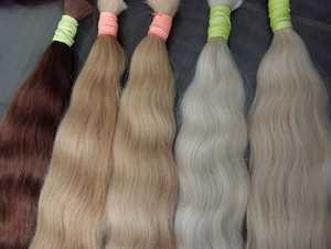 Extensiones de Cabello Humano Remy Indio Virgen 100% Natural Rubio Ondulado Suelto Profundo Sin Procesar - Product Image 3