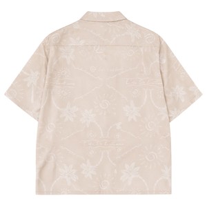 Camisa de Verano con Estampado de Palmeras para Hombre, Corte Holgado, Manga Corta, Estilo Hawaiano, Ropa Casual para Vacaciones en la Playa, Tendencia - Product Image 2