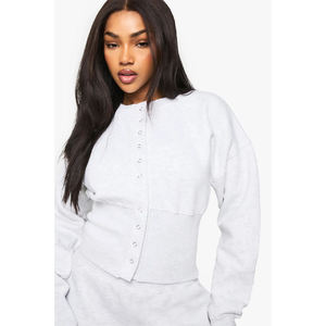 Casual Short Sleeve Hoodie And Drawstring <b>2</b> <b>Piece</b> <b>Set</b> Women Joggers Custom Print Hoodies <b>Set</b> - Product Image 4