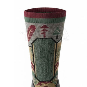 Chaussettes de chasse standard, chaussettes décontractées rembourrées, confortables, extensibles, séchage rapide, respirantes pour la randonnée, le trekking, la pêche - Product Image 4