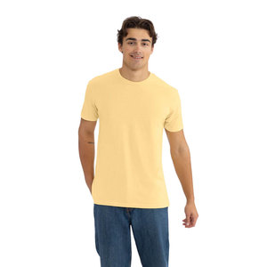 T-shirt col rond unisexe pour homme adulte, pour impression personnalisée, jersey CVC classique, vert pomme, tricoté - Product Image 4