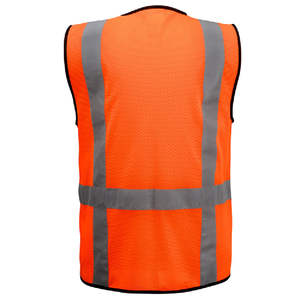 Chaqueta de Seguridad de Verano Impermeable, Resistente a Ácidos, de Secado Rápido y Alta Visibilidad, Camisa de Manga Corta, Chaleco de Seguridad para la Construcción, Resistente al Viento y Transpirable - Product Image 2