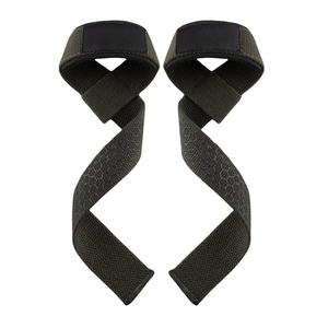 High Quality Adjustable Cotton & Neoprene Power <b>Lifting</b> <b>Straps</b> <b>for</b> Bodybuilding and Fitness Gym Training Custom Logo Equipment - Product Image 6