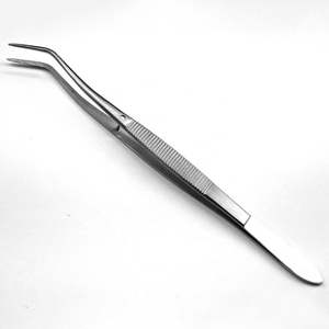 Pince à épiler chirurgicale droite TC 6'' (15 cm) en acier inoxydable de haute qualité pour tissus, pince à épiler dentaire TC - Product Image 5