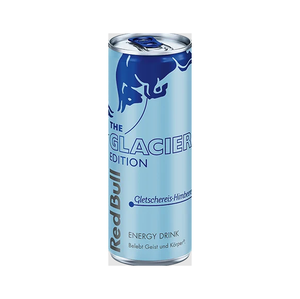 Vente en gros de Red Bull The Glacier Ice Raspberry Edition, 24 canettes de 250 ml, dimensions de la boîte pour le stockage : 32,5 cm x 21,4 cm x 13,7 cm - Product Image 3