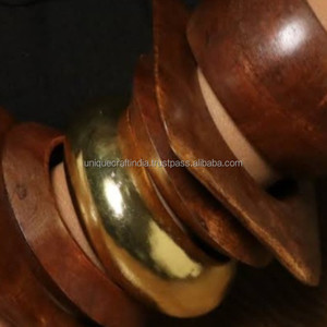Bracelets en bois bicolores, design moderne et minimaliste, faits à la main, toucher réel, accessoires de mode, usage quotidien, commandes d'exportation - Product Image 6