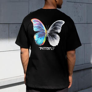 Vêtements amples noirs délavés à l'acide, style moderne classique, coupe oversize, tissu premium, coupe décontractée, tenue tendance, vêtements de sport toutes saisons - Product Image 3