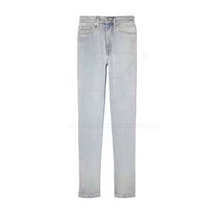 Pantalones Vaqueros Elegantes de Corte Moderno para Mujer, Mezclilla de Alta Calidad con Servicio OEM y Precio Competitivo al por Mayor - Product Image 2
