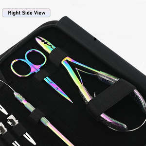 Kit de Pinzas para Extensiones de Cabello Remy de Doble Trama, Precio de Fábrica al por Mayor, Pinzas de Acero Inoxidable con Gancho, ANAAIF - Product Image 2