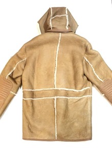Premium Leather <b>Shearling</b> <b>Jacket</b> <b>Men</b> Genuine Sheepskin Fur Winter Aviator Coat Warm Stylish Classic Luxury Outerwear Fit - Product Image 6