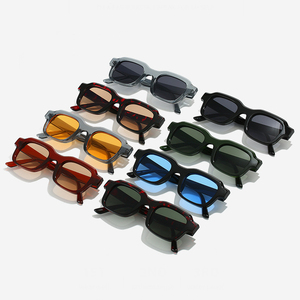 Lunettes de soleil carrées classiques vintage Lmamba 9016 pour hommes, logo personnalisé, design de luxe, lunettes de soleil rectangulaires rétro pour femmes - Product Image 5
