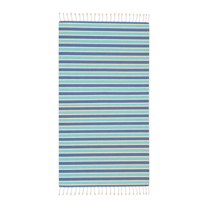 Grande serviette Fouta 100% coton, douce, style hammam, serviette de plage écologique, style turc, rayée, séchage rapide - Product Image 2