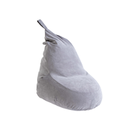 Fauteuil pouf design japonais en velours, triangle, musique Bluetooth, salon, fauteuil paresseux, chaise individuelle compressée sous vide, boîte souple