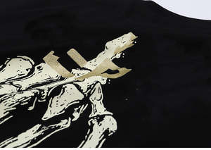 Camiseta Personalizada con Logotipo Estampado, 100% Algodón, 180 g/m², Cuello en V, Color Sólido, Manga Corta, Transpirable, Talla Grande - Product Image 3