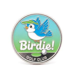 Clip de chapeau de golf personnalisé avec marqueurs de balle noirs vierges - Product Image 4