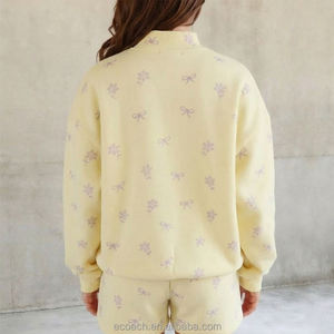 Sudadera negra con cuello alto para mujer, de punto, de manga larga, para otoño, corte regular - Product Image 4