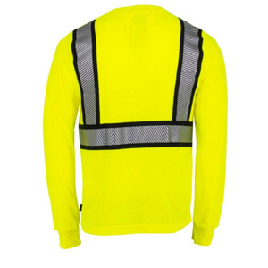 Designer Safety Shirt High Quality Comfortable Reflective <b>Work</b> Apparel with Custom Logo Factory Direct Manufacturing Support - Product Image 2