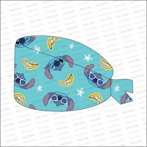 Casquette d'infirmière imprimée, bonnet de soins infirmiers à nouer, coiffe médicale pour infirmières et professionnels de la santé par Vaslcare - Product Image 2