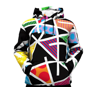 Sweat à capuche en polaire d'hiver de qualité supérieure, impression numérique couleur intégrale, logo personnalisé, texte, image, pull-over, streetwear, mode unisexe - Product Image 6