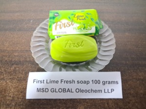 สบู่ก้อนมะนาวสด 100 กรัม วัตถุดิบออร์แกนิค กลิ่นธรรมชาติ ช่วยเพิ่มความชุ่มชื้น เหมาะสำหรับทุกสภาพผิว สบู่สำหรับอาบน้ำ - Product Image 3