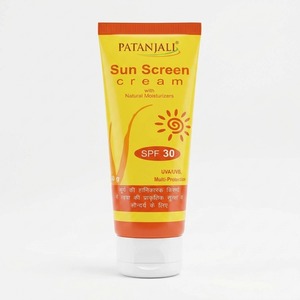 Crema Protectora Solar Patanjali SPF 30, Protección Solar Facial Diaria, Crema Hidratante para el Cuidado de la Piel, para Uso Personal en Exteriores - Product Image 1