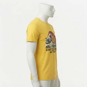 เสื้อยืดพิมพ์ลายกราฟิกสำหรับผู้ชาย เสื้อผ้าพรีเมียมสำหรับทุกวัน พร้อมงานพิมพ์ลายความละเอียดสูง เนื้อผ้าระบายอากาศได้ดี ดีไซน์สั่งทำได้ - Product Image 2