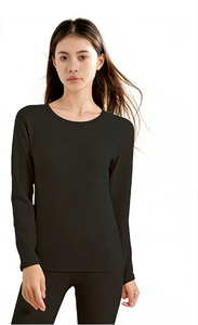 Wool and <b>Silk</b> Warm Thermal Wear Set for Women Men Winter Thermal <b>Underwear</b> Thermal Top and Long Pants - Product Image 6