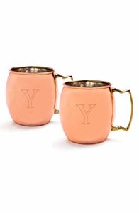 Fancy Copper Mugs Gift Sets Vintage Style Hammered Texture Reusable Copper <b>cups</b> For Tea Coffee Drinking Use Food Grade - Product Image 3