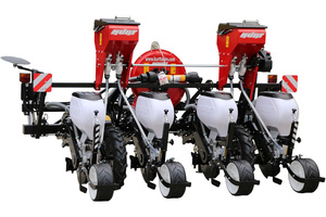 Semoir pneumatique de précision multi-rangs monté sur tracteur, intégrant semoir, cultivateur et fertiliseur en une seule unité, à vendre - Product Image 2