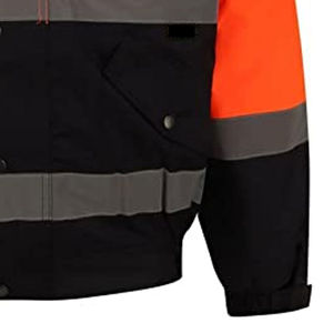 Veste de sécurité haute visibilité, vêtements de travail réfléchissants, vêtements de protection pour les travailleurs routiers, veste de sécurité réfléchissante - Product Image 4