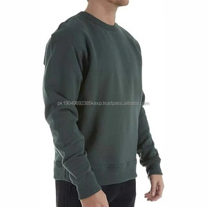 Pull en tricot vieilli pour hommes Pull à col rond en coton épais effet déchiré Tricots Streetwear Jumper - Product Image 6