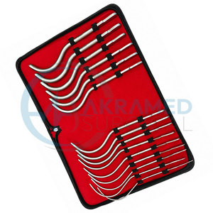 Juego de Dilatadores Uretrales Guyon, 15 Piezas, Acero Inoxidable, Kit de Dilatadores Urinarios Reutilizables, Instrumentos de Urología y Ginecología - Product Image 3