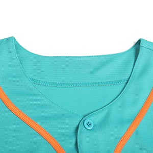 Vêtements de sport, maillot de baseball athlétique, 100% polyester, style d'équipe professionnel, taille personnalisée, sublimation par transfert thermique durable - Product Image 3