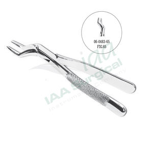 Pinzas Quirúrgicas Dentales de Acero Inoxidable para Extracción de Molares Inferiores Rotos o Atrapados, Tipo Cuerno, al por Mayor - Product Image 3