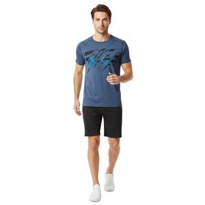 T-shirts pour hommes coupe ajustée, col rond, tissu doux et confortable, légers, idéaux pour la salle de sport ou les loisirs, OEM, étiquette privée, en gros - Product Image 4